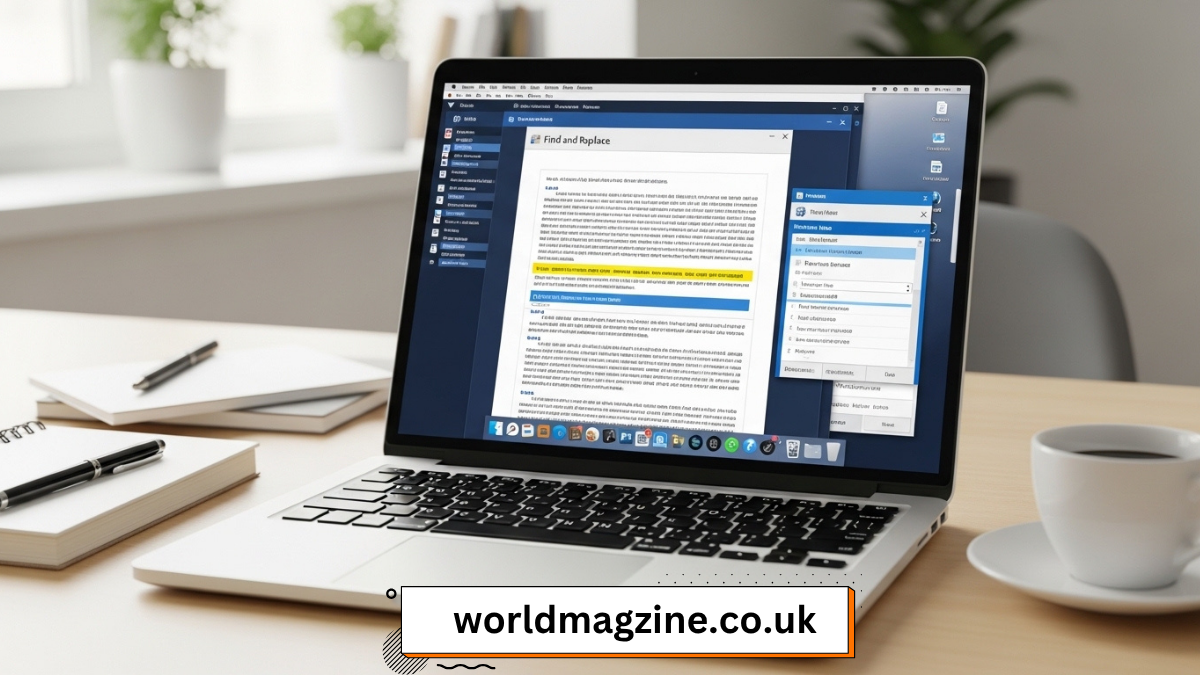 find and replace in word